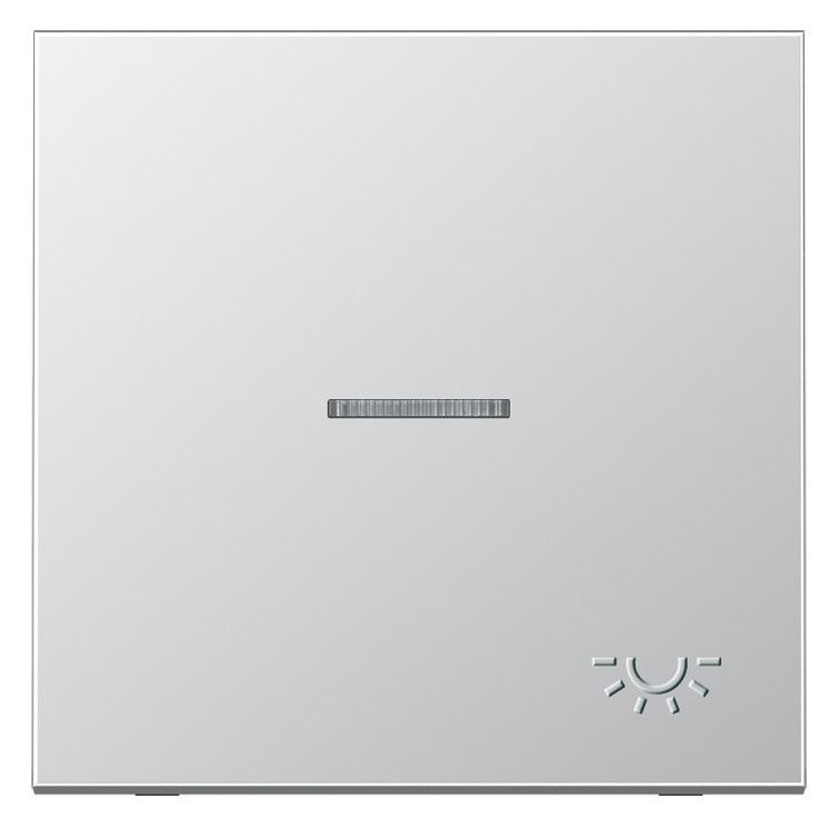 Jung AL2990KO5LP Wippe geprägtes Symbol Licht m.Lichtleiter LS Aluminium