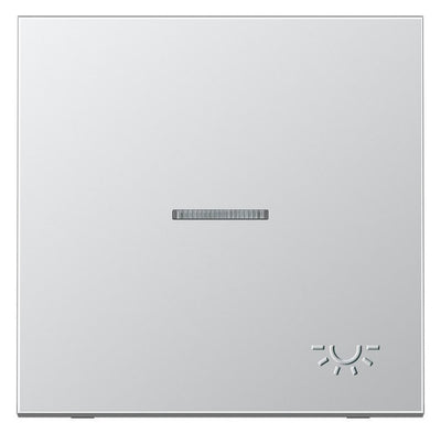 Jung AL2990KO5LP Wippe geprägtes Symbol Licht m.Lichtleiter LS Aluminium