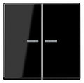 Jung A595KO5SW Wippe Serienschalter m.Lichtleiter Serie A schwarz