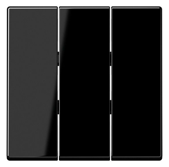 Jung A593BFSW Wippe f.3fach Schalter schwarz