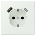 Jung LC1520-15CA210 SCHUKO-Steckd.m.USB Typ AC LC32024