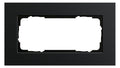 GIRA 1002126 Abdeckrahmen 2f o.Mittelst. Esprit Aluminium Schwarz (eloxiert)