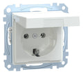 Mert MEG 2310-0325 SCHUKO-Steckdose BRS m.Klappdeckel StK aktivweiß glänz. Sys.M