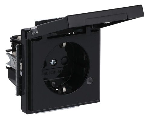 BJ 20 EUKNBL-81 SCHUKO Steckdosen-Einsatz anth future linear