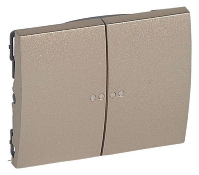 Legrand 771479 Wippe m.eingesetztem Fenster titanium