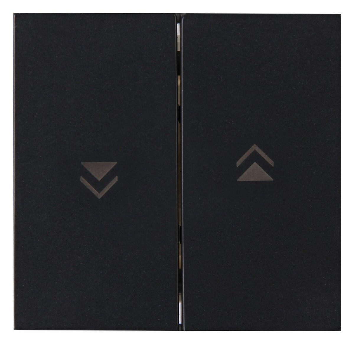 Kopp 490359008 HK07 Flächendoppelwippe m Pfeilsymbol schwarz matt