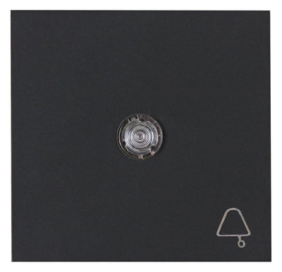 Kopp 490456008 HK07 Flächenwippe m.Linse u.Symbol "Glocke" anthrazit