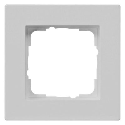 GIRA 0211375 Abdeckrahmen 1fach flach E2 Grau matt