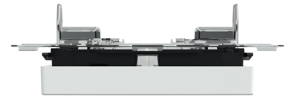 Mert 432725 Wippe m.Fenster rechteckig IP44 aktivweiß glänzend System M