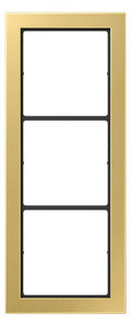 Jung FDME2983C Rahmen 3fach FD-design Messing classic