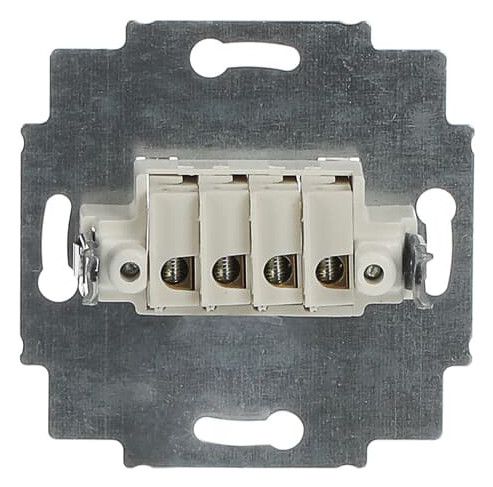 BJ 0248/02-101 Lautsprecher- Anschlussdose 2f weiss