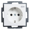 BJ 20 EUC/DV-914 SCHUKO Steckdose EDV alpinweiß Busch-balance SI