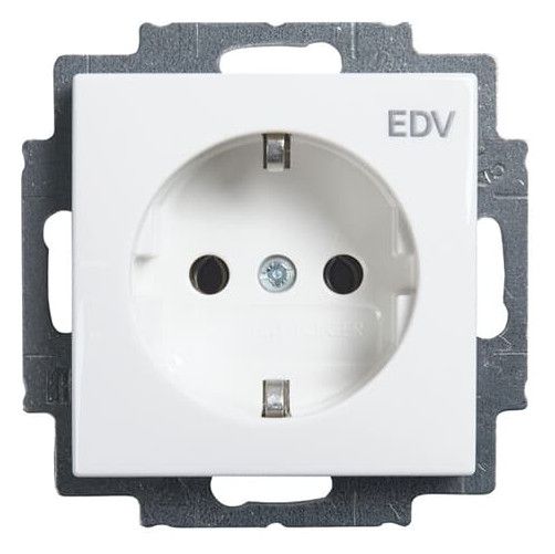 BJ 20 EUC/DV-914 SCHUKO Steckdose EDV alpinweiß Busch-balance SI