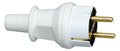 Kopp 173002007 Schuko Stecker Einsatz Polyamid/Kappe PVC bruchfest 2 Schukos.u