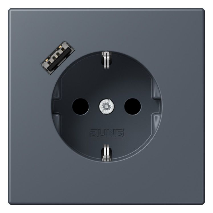 Jung LC1520-18A262 SCHUKO-Steckd.m.USB Typ A LC4320U