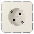 Jung 520-45 SCHUKO Steckdose 45° CD weiß