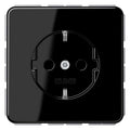 Jung CD1520NBFSW SCHUKO Steckdose o.Kralle bruchsicher schwarz