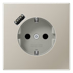 Jung ES1520-18A SCHUKO-Steckdose m.USB Typ A