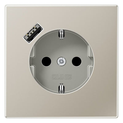 Jung ES1520-18A SCHUKO-Steckdose m.USB Typ A