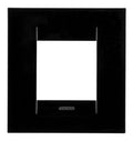 GEWISS GW16422TN Abdeckrahmen GEO International 2M Tonerschwarz