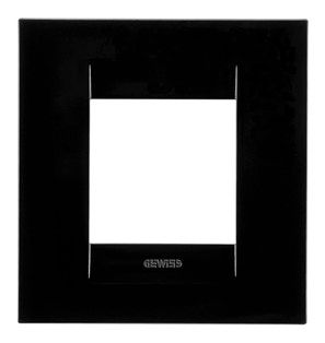 GEWISS GW16422TN Abdeckrahmen GEO International 2M Tonerschwarz