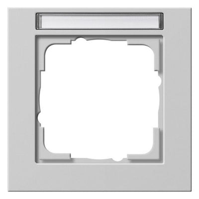 GIRA 109137 Abdeckrahmen 1fach BSF E2 Grau matt