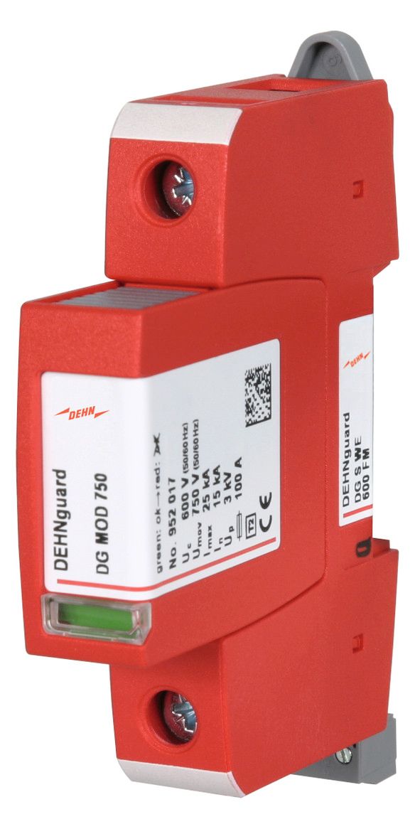 Dehn 952097 DGSWE600FM Überspannungs- ableiter Typ 2 DEHNguard S 1pol Uc 600VA