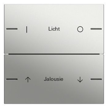 GIRA 5762600 Wippenset 2fach indiv. Tastsensor4 System 55 Edelstahl