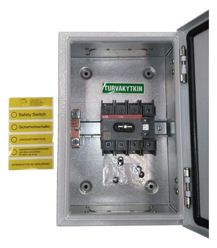 ABB OTL75A4B Sicherheitsschalter 4p 37 kW 400V m.rt-gelbem 1SCA022555R7660