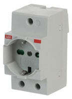 ABB M1170 SCHUKO Italien P11/P17 lichtgrau, RAL 1173 2CSM210000R0701