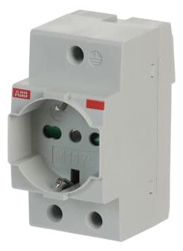 ABB M1170 SCHUKO Italien P11/P17 lichtgrau, RAL 1173 2CSM210000R0701