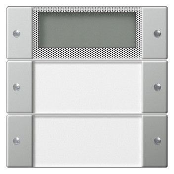 GIRA 2142600 Wippenset 2fach Plus BSF System 55 Klar/Edelstahl