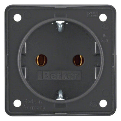 Berker 947782505 Steckdose SCHUKO Integro anthrazit matt