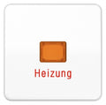 Jung CD590BFHWW Wippe Heizung Notschalter m.Lichtleiter bruchs. alpinw