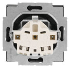 BJ 20 EUKNBSL-885-101 SCHUKO Steckdosen-Einsatz schwarz matt future