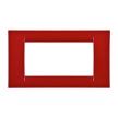 GEWISS GW22134 Abdeckrahmen System Virna 4M Burgundrot