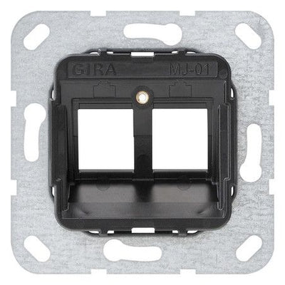 GIRA 560100 Modular Jack MJ-01 2fach Tragring
