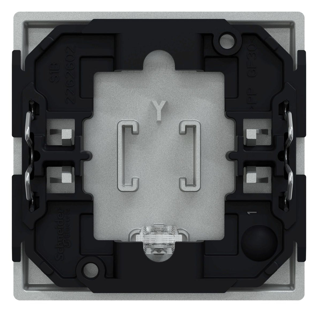 Mert 430960 Wippe m.Kontrollfenster+ Aufdr. Licht aluminium System M