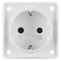 Berker 947792502 Steckdose SCHUKO m.erh.BS Integro polarweiß matt