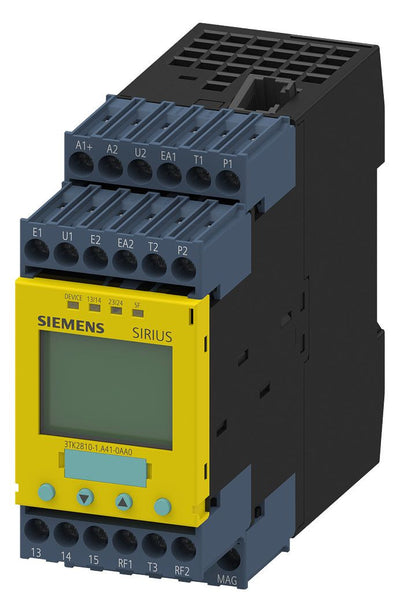 Siemens 3TK2810-1KA41-0AA0 Sicherheits- schaltgerät Drehzahlüberwachung