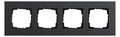 GIRA 0214226 Abdeckrahmen 4fach Esprit Linoleum-Multiplex Anthrazit