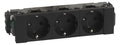 Legrand 077233L MSC 3xSchuko Steckdose DLP-Clip erh.Berührungsschutz schwarz
