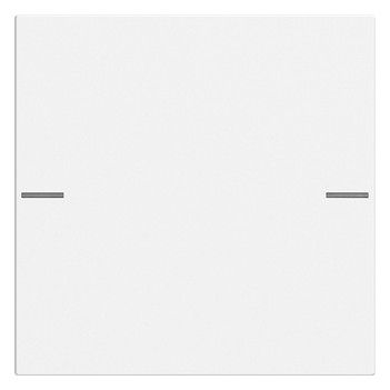 GIRA 575127 Wippenset 1fach Tastsensor4 System 55 Reinweiß seidenmatt