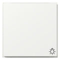 GIRA 328566 Wippe Symbol Licht TX_44 WG UP Reinweiß