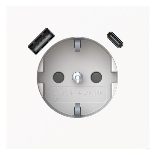 BJ 20 EUCB2USBAC-44G SCHUKO®-/USB-A+C Steckdose Safety+