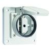 Bals 71112 Schuko-Anbausteckdose 16A 3p IP54 grau ortsveränderlich