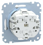 Mert MEG 2302-0329 SCHUKO-Steckdose BRS Sonder m.Schriftfeld StK lichtgrau Sys.M