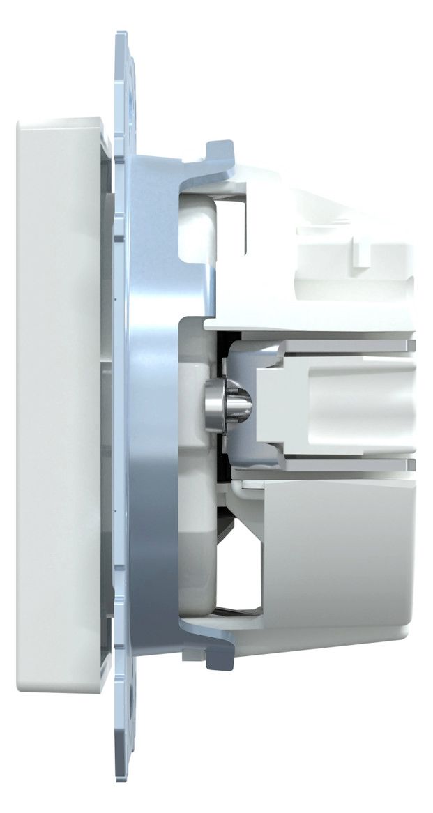 Mert MEG 2400-0325 SCHUKO-Steckdose BRS SK aktivweiß glänzend System M