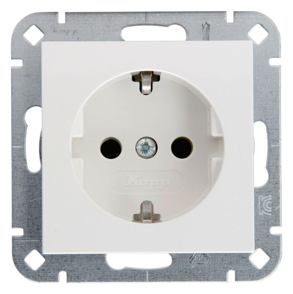 Kopp 949329007 HK07 Schuko Steckdose reinweiß