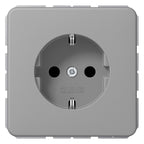 Jung CD 1521 GR SCHUKO®-Steckdose 16 A 250V ~ Schraubklemmen Duroplast Serie CD